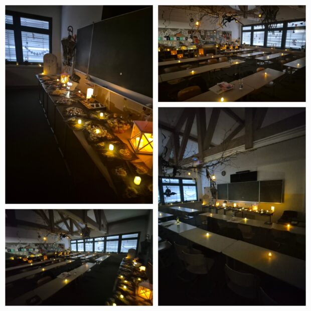 Halloweenfeier in der Klasse 7aR