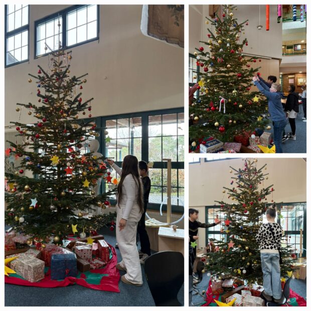 Gemeinsame Weihnachtsfeier der Förderstufe