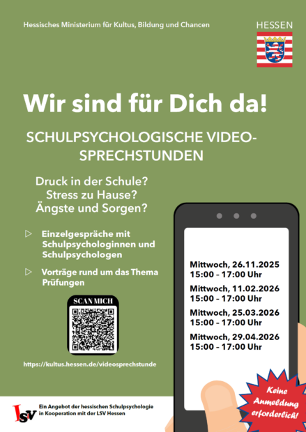 Schulpsychologische Sprechstunden