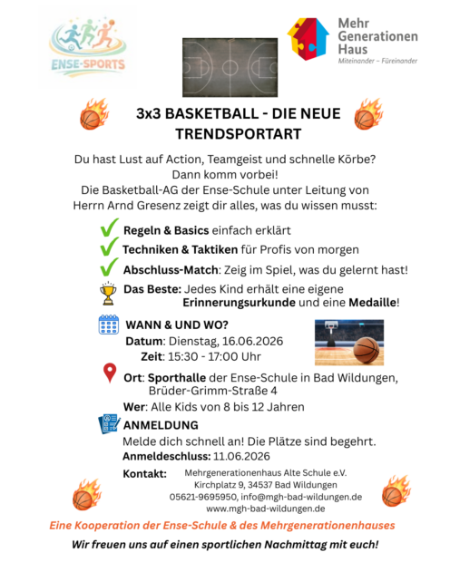 Kinderuni – 3×3 Basketball